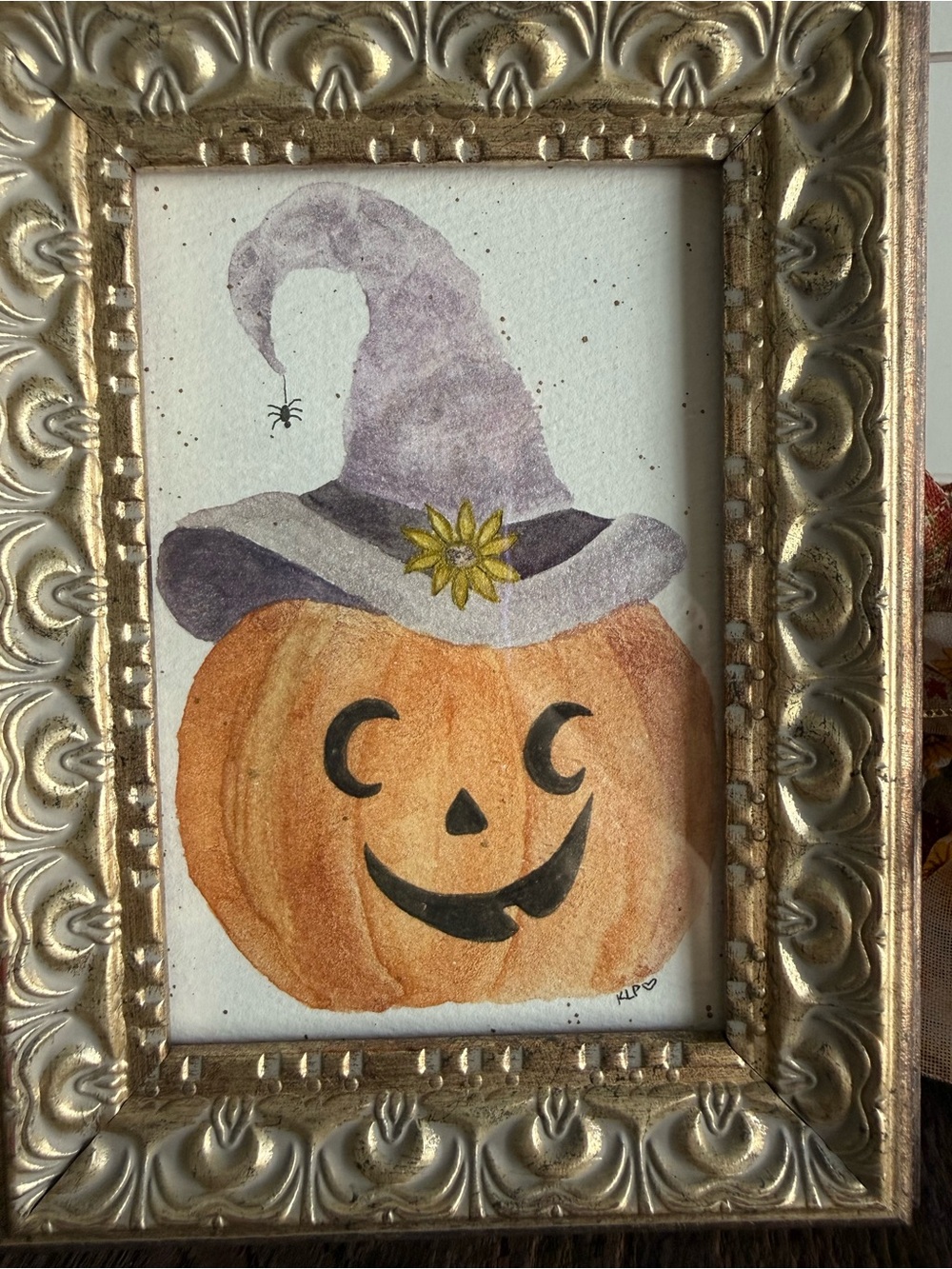 Hand crafted Watercolor original in 4x6 frame - Picture 3 of 5